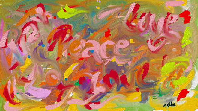 love peace poster