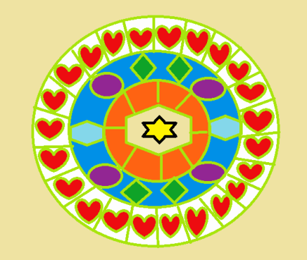 heart mandala